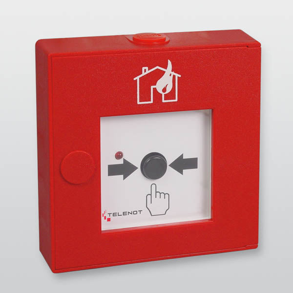 Funk-Handfeuermelder rot