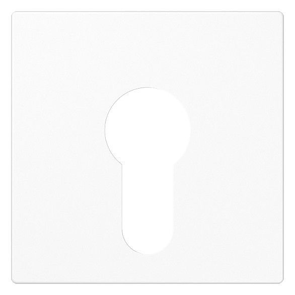 Jung A525PLWW Abdeckung f.Schlüsselschalter Serie A/AS alpinweiß