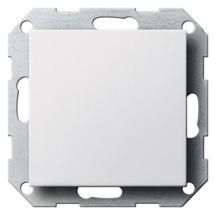 GIRA 026827 Blindabdeckung Tragring System 55 Reinweiß seidenmatt