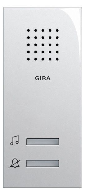 GIRA 120003 Gong AP System 55 Reinweiß glänzend