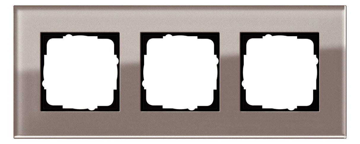 GIRA 0213122 Abdeckrahmen 3fach Esprit Glas Umbra