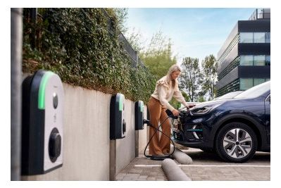 Schneider EVB3S22NC0M EVlink Pro AC Wallbox 22kW T2 Kabel-MID-6mA Zähler