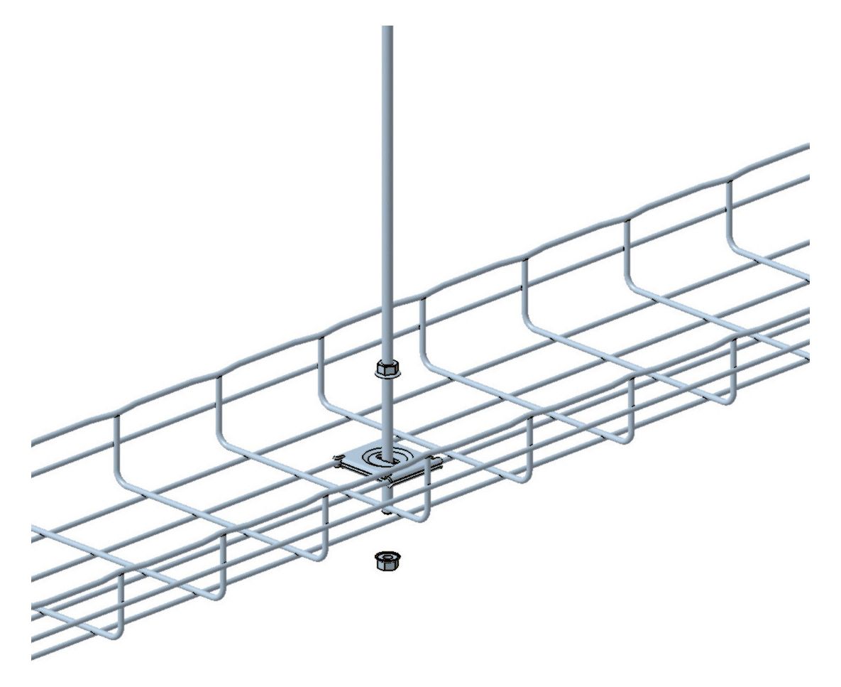 Cablofil CM558058 CE40 V2A Klemmstück Edelstahl