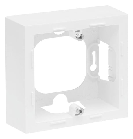 Legrand 765198 SEANO APgehäuse 1-fach in der Farbausführung Ultraweiß