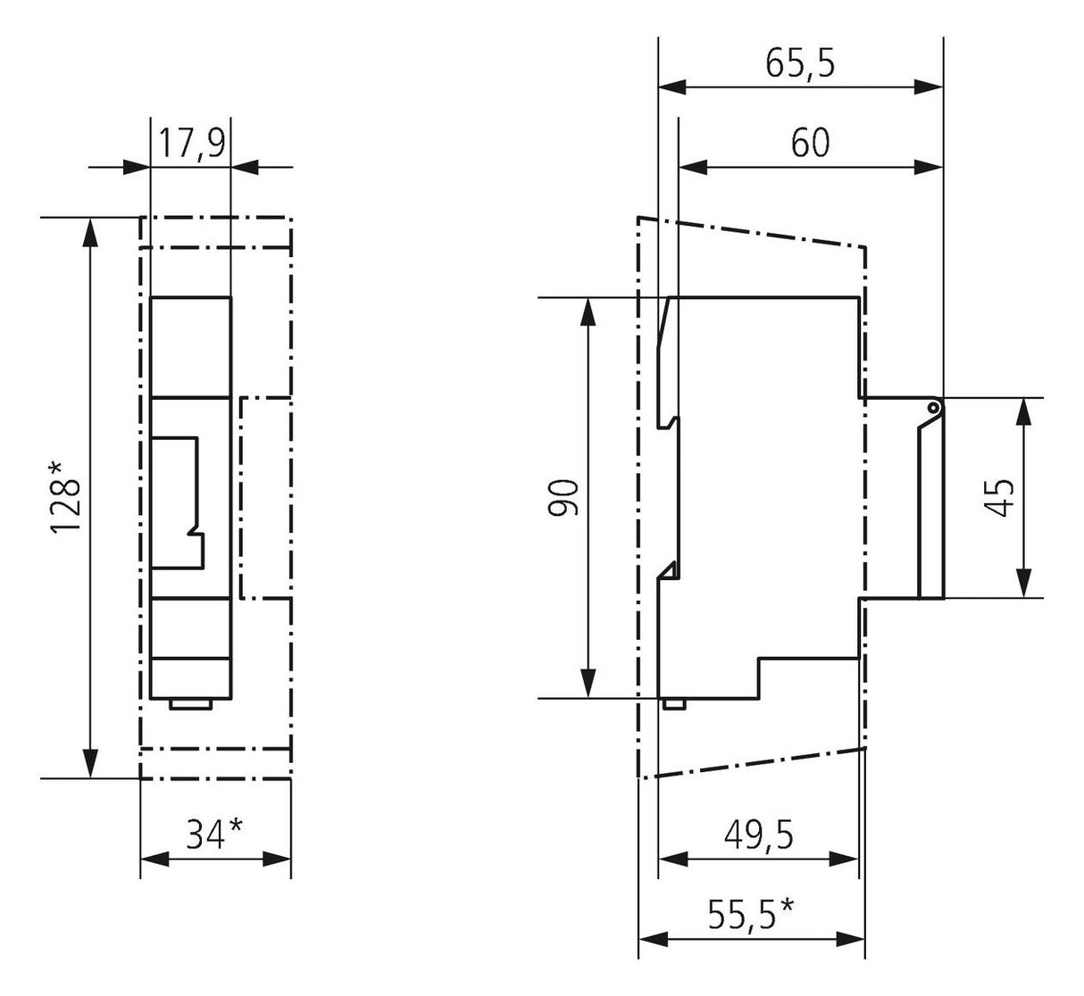 Theben SYN 160 a Zeitschaltuhr analog DIN Tagesprgm. 1TE netzsynch. 1600001