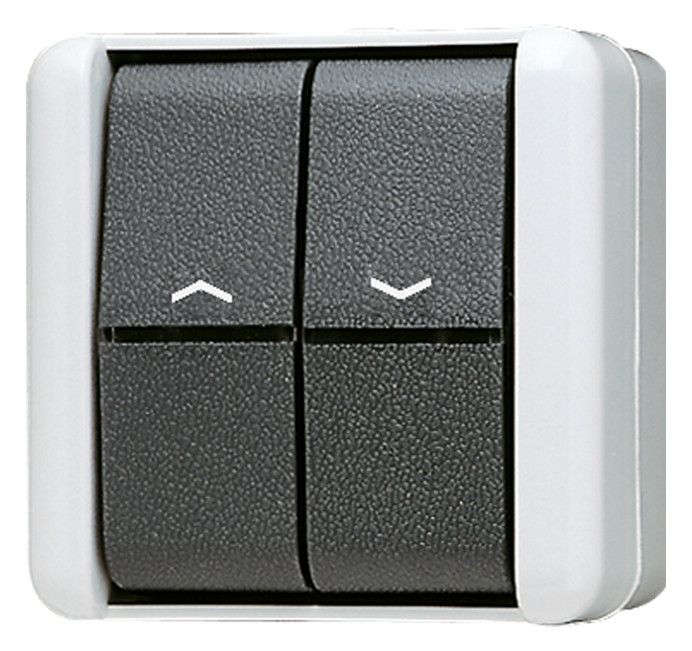 Jung 839VW AP/WG Jalousie-Wipptaster 1polig WG800