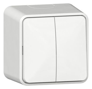 GIRA 310513 Wippschalter Serien AP Reinweiß