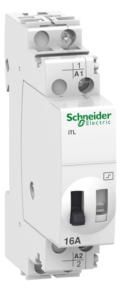 Schneider A9C30011 Fernschalter iTL 1polig 1S 16A 12VAC 50/60Hz 6VDC