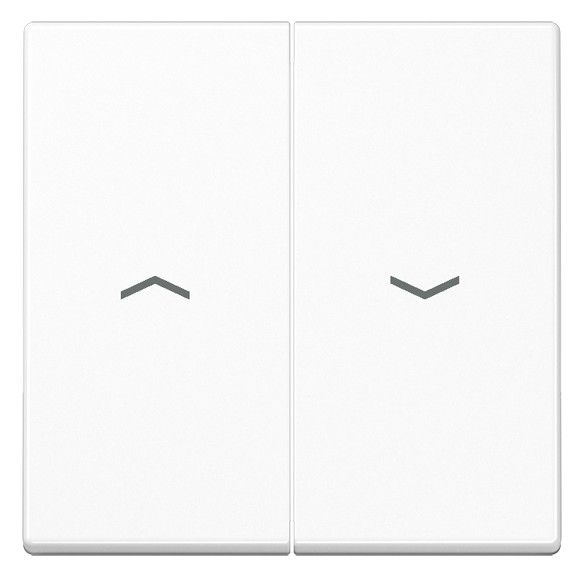 Jung A595PWW Wippe m.Symbolen Auf/Ab f.509VU/539VU Serie A alpinweiß