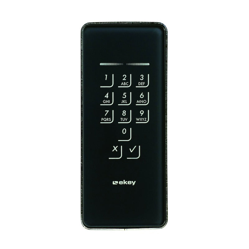 EKEY 101714 ekey Montagerahmen KP IN GL AN Glas Anthrazit