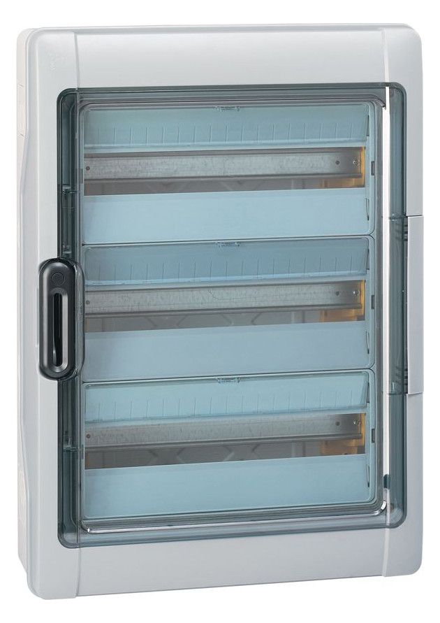 Legrand 601987 AP Feuchtraumverteiler Plexo³ IP65 IK09 3-reihig 54Module