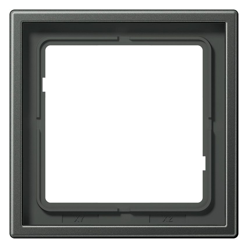 Jung AL2981AN Rahmen 1fach LS/FD-design Aluminium anthrazit