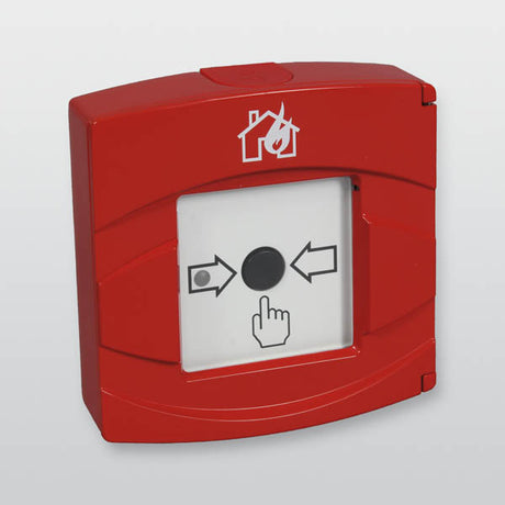 Handfeuermelder rot Alu