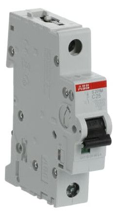 ABB S201M-C25 Sicherungsautomat C-Char., 10 kA, 25A, 1P