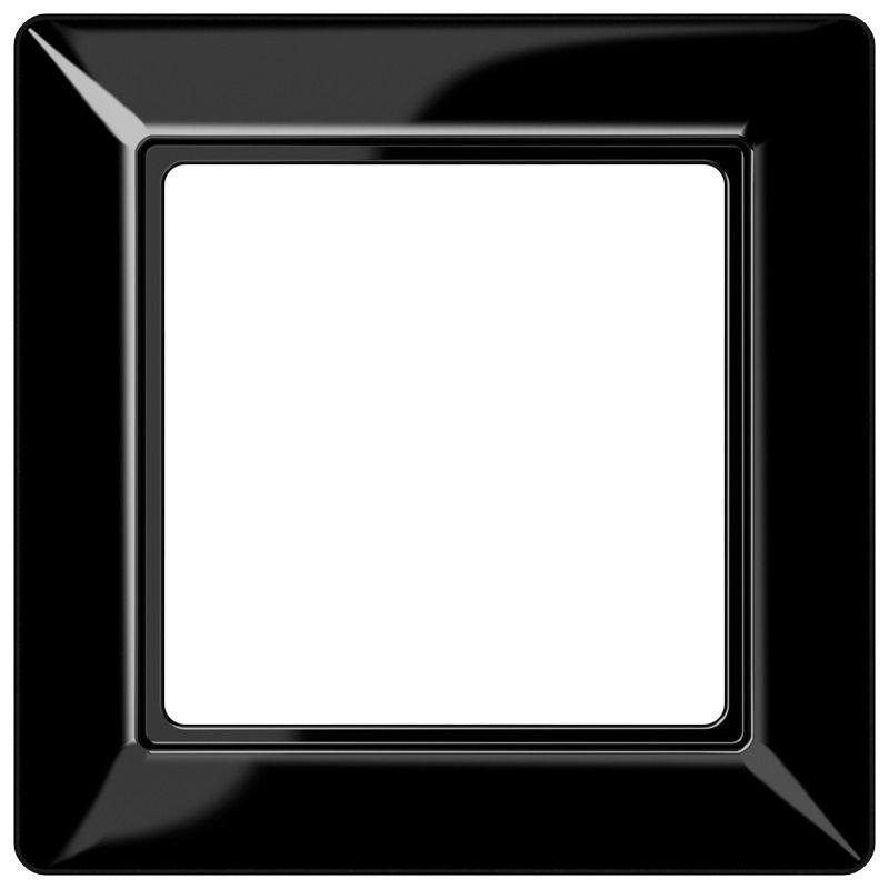 Jung AS581SW Rahmen 1fach Serie AS schwarz