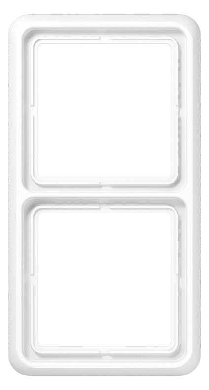 Jung CD582WUWW Rahmen 2fach bruchsicher alpinweiß