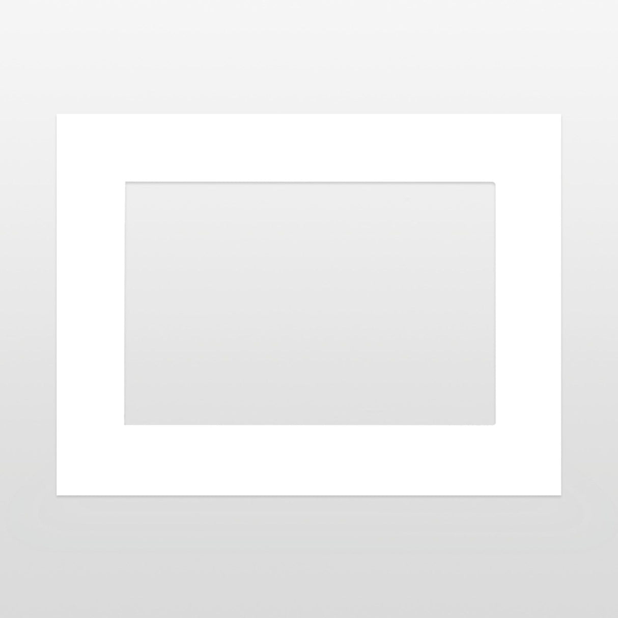 MDT VCB-10WS.04 VisuControl 10z Rahmen aus Glas Weiß