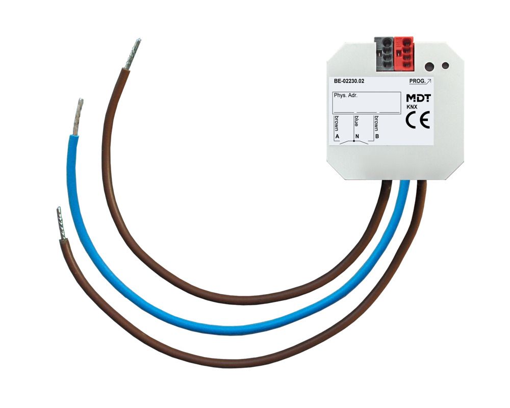 MDT BE-02230.02 Tasterinterface/Taster- schnittstelle 2fach UP 230VAC