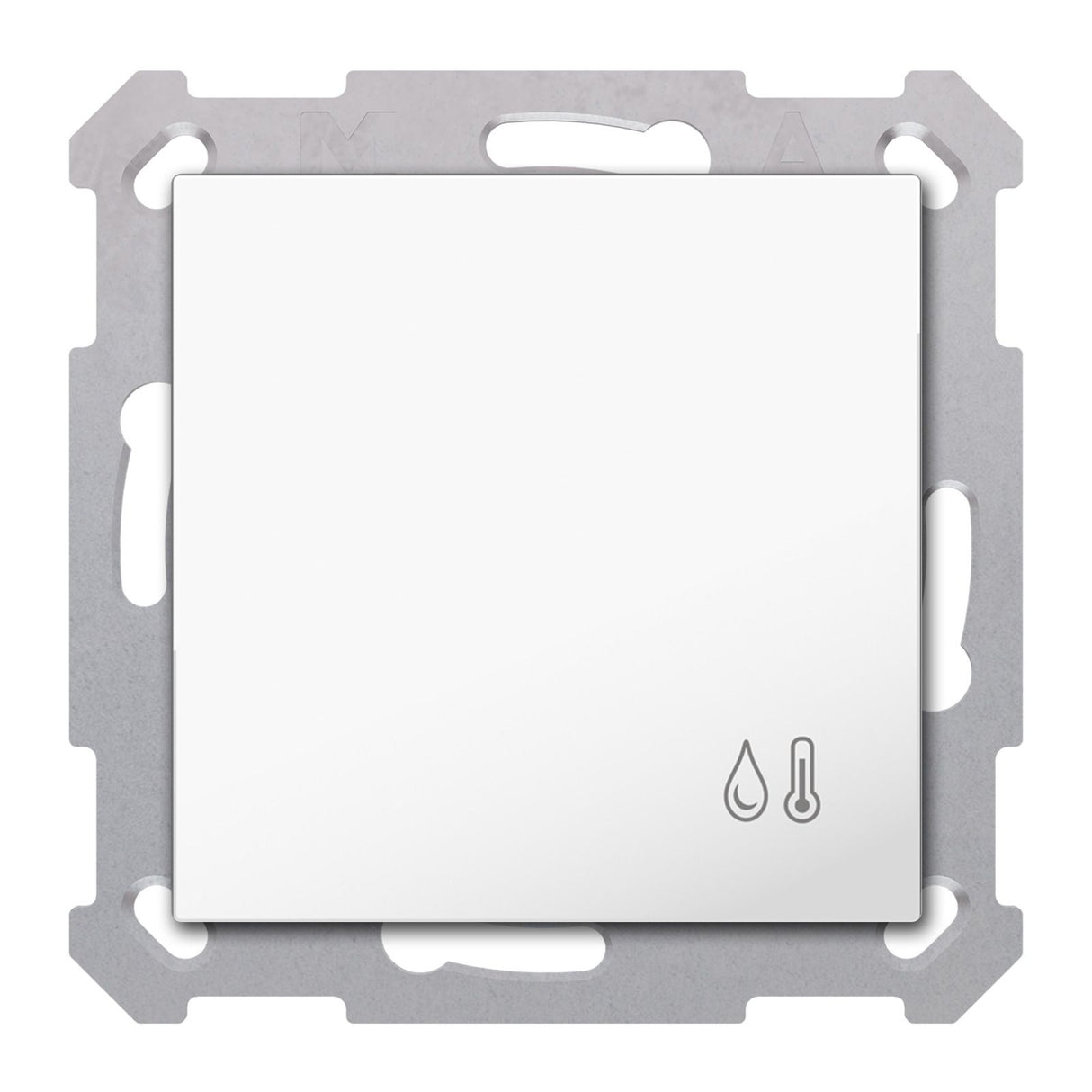 MDT SCN-TFS55.01 Raumtemperatur-/ Feuchtesensor 55 Reinweiß glänzend