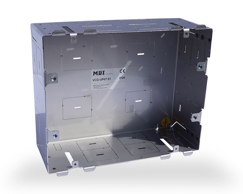 MDT VCG-UP07.01 VisuControl 7z Unterputzdose Metall