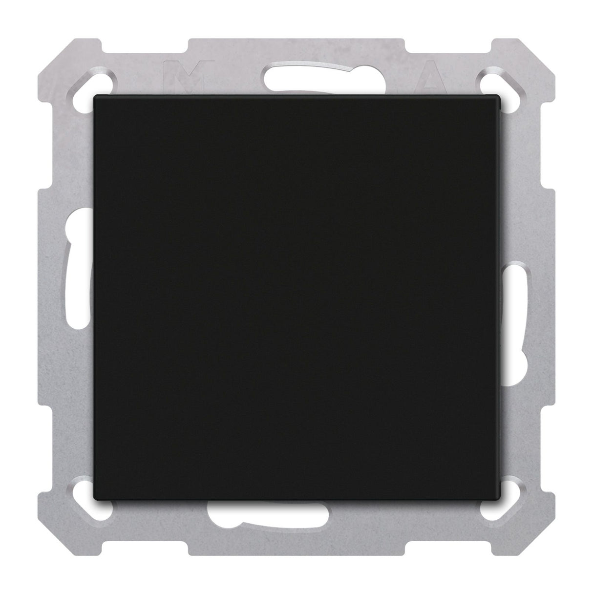 MDT BE-TAL55B106.01 Taster Light 55 Basic 1fach Schwarz matt Neutral