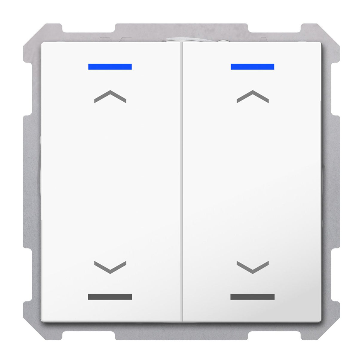 MDT BE-TAL6302.A1 Taster Light 63 2fach RGBW Studioweiß glänzend Jalousie