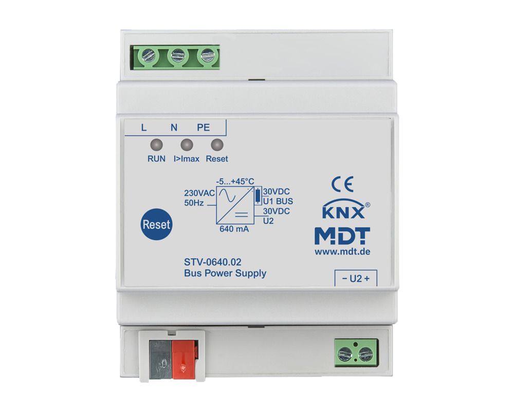 MDT STV-0640.02 Spannungsversorgung 4TE REG 640mA