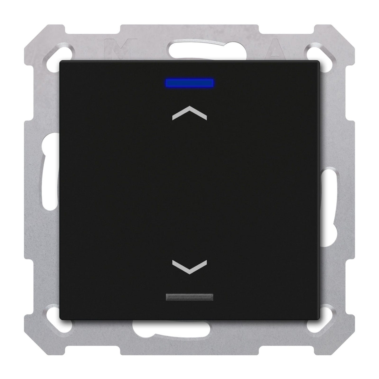 MDT BE-TAL550106.A1 Taster Light 55 1fach RGBW Schwarz matt Jalousie