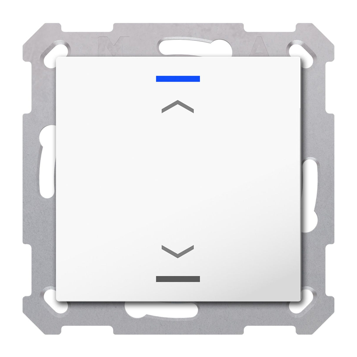 MDT BE-TAL5501.A1 Taster Light 55 1fach RGBW Reinweiß glänzend Jalousie