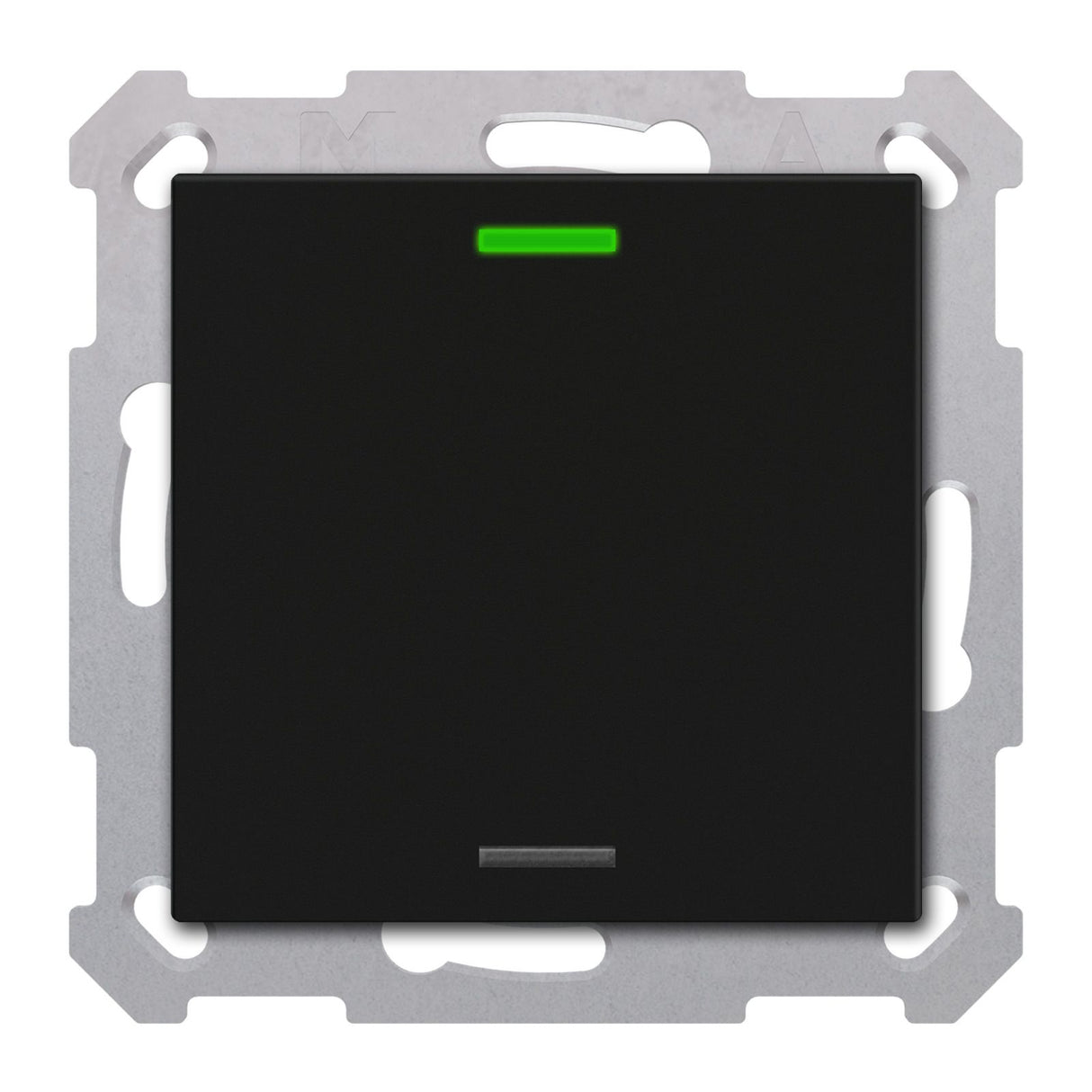 MDT BE-TAL55T106.01 Taster Light 55 1fach RGBW Temp. Schwarz matt Neutral