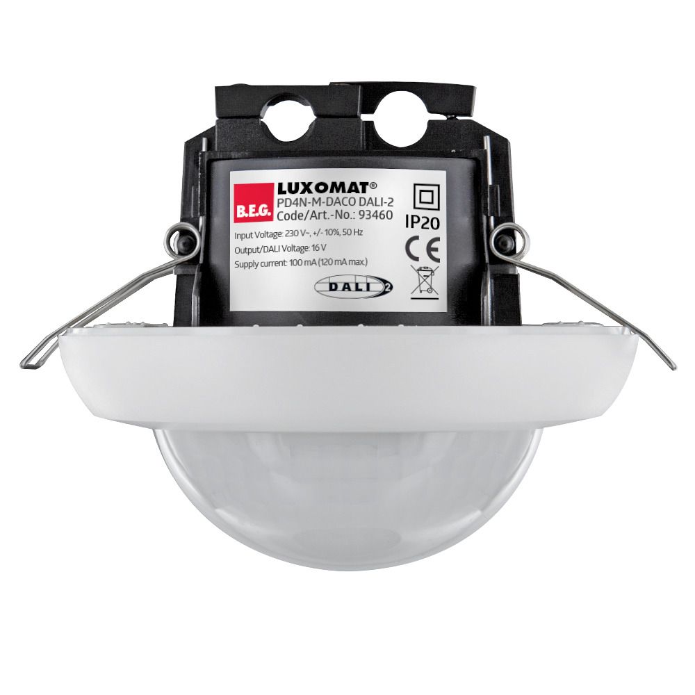 BEG 93460 PD4N-M-DACO DALI-2 weiß Präsenzmelder 24m