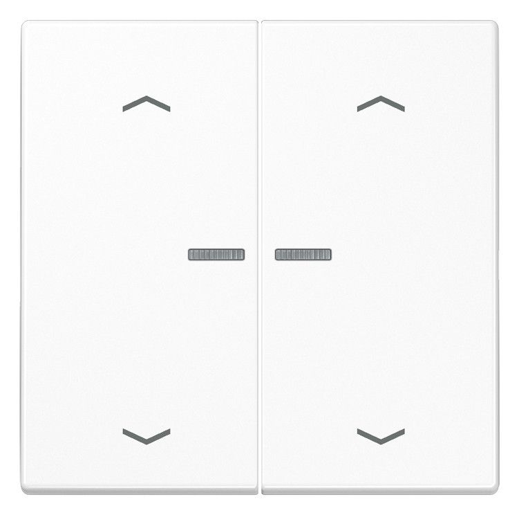 Jung BTLS17102PWW JUNG HOME Taster 2fach m.Pfeilsymbolen