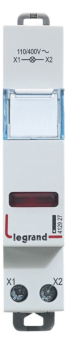 Legrand 412927 CX3 Meldeleuchte LED 1-fach rot 110/400VAC 1TE