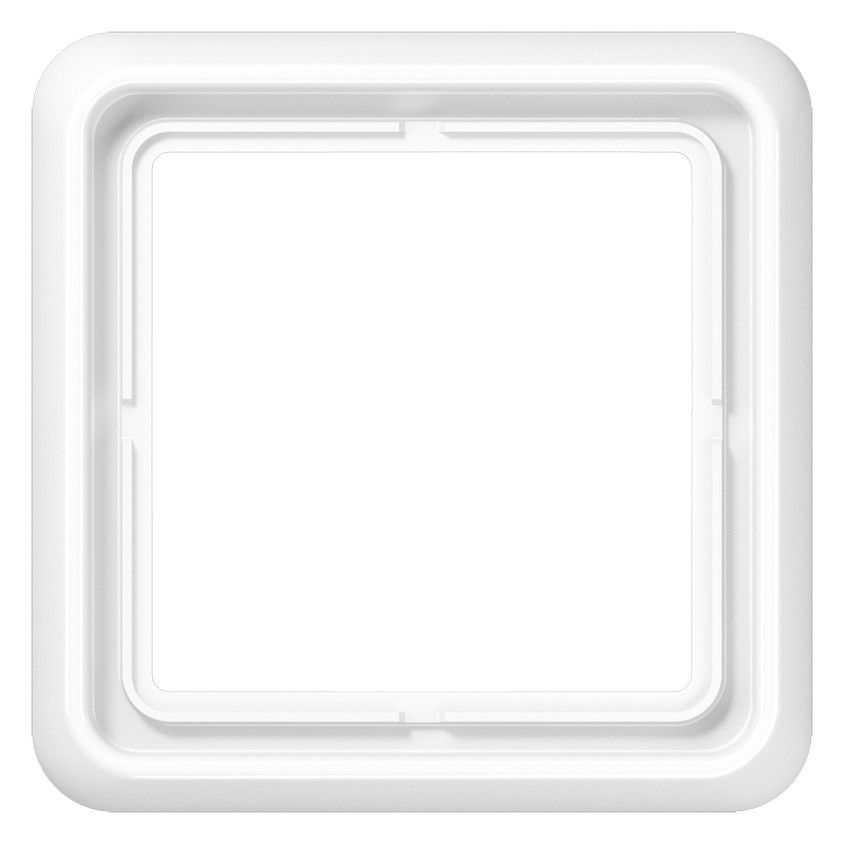 Jung CD581WW Rahmen 1fach alpinweiß