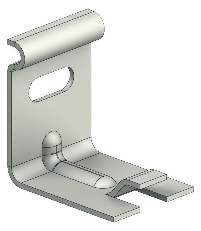 Legrand CM586050 Wandausleger sendzimirverzinkt schraubenlosen Bef.