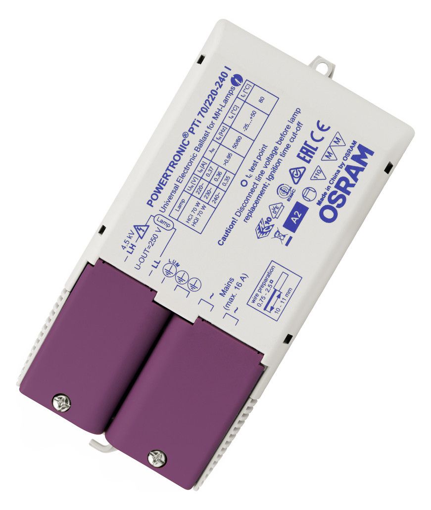 Osram PTi 70W 220-240V I UNV1 155x83x32 POWERTRONIC Vorschaltgerät