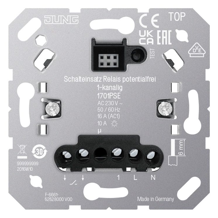 Jung 1701PSE Schalteinsatz Relais