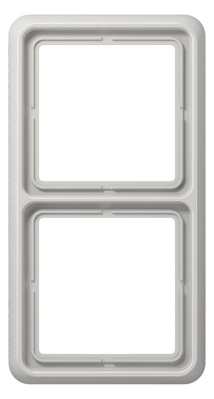 Jung CD582LG Rahmen 2fach lichtgrau
