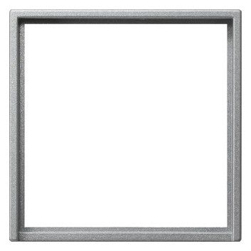 GIRA 028226 Adapterrahmen quadratisch 50x50mm System 55 Farbe Alu