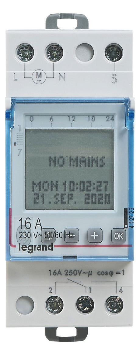 Legrand 412723 AlphaRex³ D21 ASTRO BLE 230VAC digital Astroschaltuhr 1-Kanal