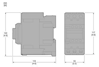 Schneider LC1D40AP7 Leistungsschütz 3p 1S1Ö 18,5kW 400V AC3 40A 230VAC
