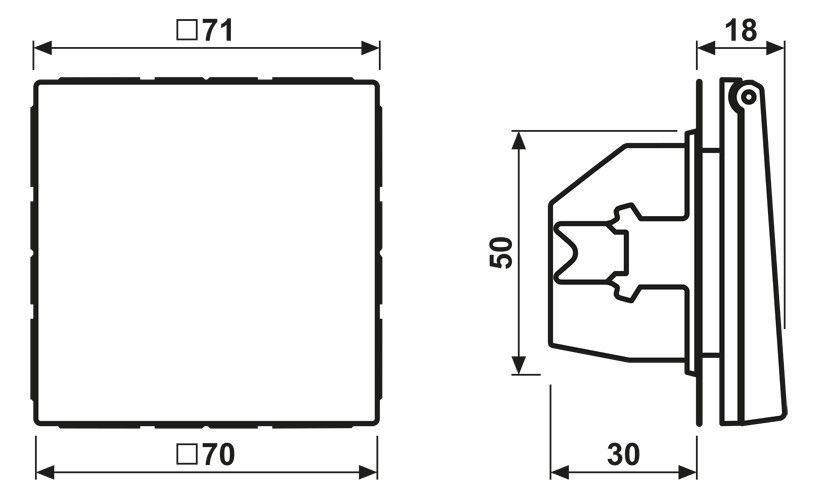 Jung AL1520KLAN SCHUKO Steckdose Klappdeckel LS Aluminium anthrazit