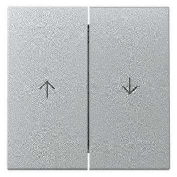 GIRA 329426 Wippe 2fach Pfeil System 55 Farbe Alu