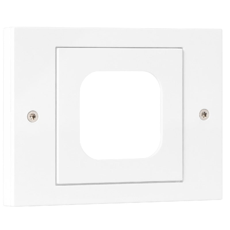 EKEY 203133 Gira xLine cover TX_44 RW Gira xLine Rahmen TX_44 Reinweiß