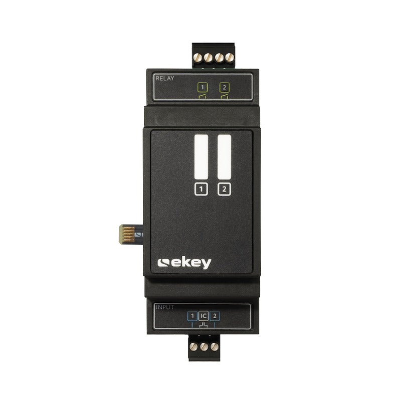 EKEY 203210 ekey controller extension 2 relays 2 inputs DRM ekey Controller-Erweiterungsmodul REG