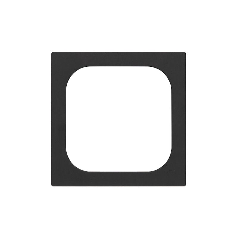 EKEY 203310 ekey xLine cover adapter 55 x 55 SC ekey xLine Rahmen-Adapter 55 x 55 Schwarz