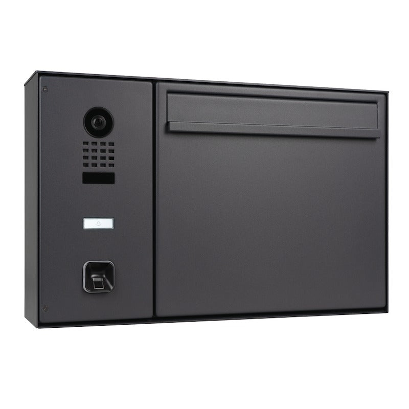 EKEY 204511 HELLO mailbox DoorBird ekey surface-mount. RAL7016 HELLO Briefkasten DoorBird ekey Aufputz RAL 7016