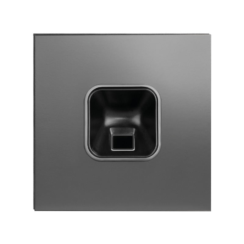 EKEY 204705 ekey sLine fingerprint set SC Siedle Vario an.gray ekey sLine Fingerprintset Schwarz Siedle Vario AG