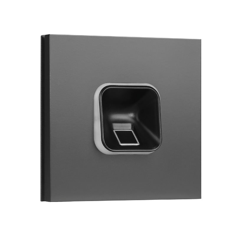 EKEY 204705 ekey sLine fingerprint set SC Siedle Vario an.gray ekey sLine Fingerprintset Schwarz Siedle Vario AG