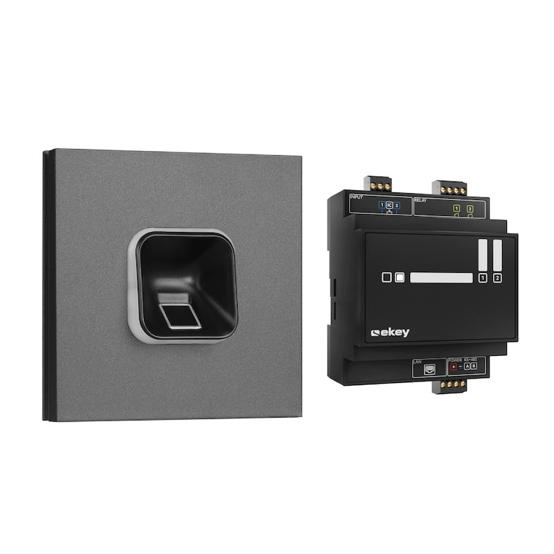 EKEY 204706 ekey sLine fingerprint set SC Siedle Vario mica. ekey sLine Fingerprintset Schwarz Siedle Vario DG